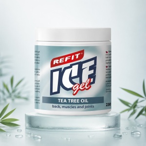 Охлаждащ гел с чаено дърво Refit Ice Gel Tea Tree Oil – 230 ml