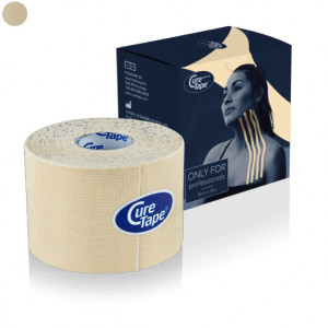 Bandă Kinesio pentru Față CureTape Gentle 5m x 5cm – Teip Facial