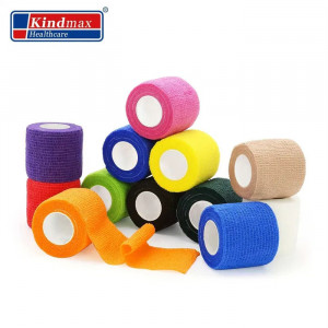 Bandaj elastic autoadeziv Kindmax Lap 5 cm x 4.5 m 24 bucăți