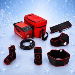 Sistem de crioterapie și compresie activă Cryopush + 5 manșete + geantă