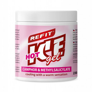Загряващ и охлаждащ гел за мускули Refit Ice Gel Camphor & Methyl Salicylate – 230 ml