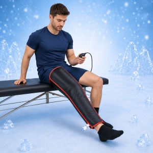 Компресиращ и охлаждащ маншет за крак CryoPush (63 см) за криотерапия - Img 2