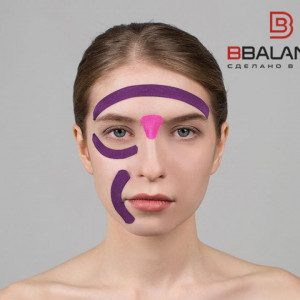 Корейски Кинезио Тейп за Лице BB FACE TAPE™ (2,5 см * 10 м) – Премиум Лифтинг за Всяка Жена - Img 4