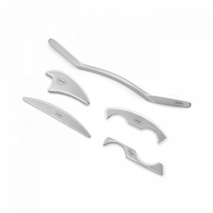 Професионален голям комплект IASTM инструменти FASCIQ® Toolset L (5 части) от хирургическа стомана