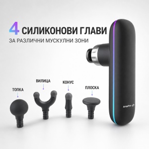 Професионален мини масажен пистолет AresPro TM305 - Img 3
