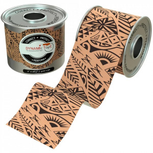Bandă Biomecanică Dynamic Tape 5cm x 5m – Tatuaj