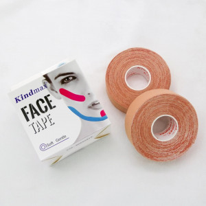 Bandă Kinesio pentru față Kindmax 2,5 cm * 10 m - Img 2