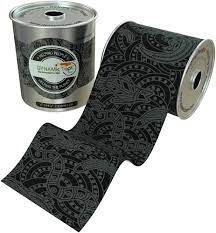 Dynamic Tape „Bandolă biomecanică” 7.5cm x 5m tatuaj negru