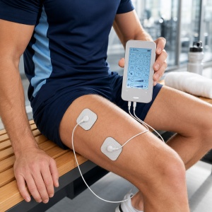 Electrostimulator Muscular TENS/EMS AresPro – 12 Moduri, Ecran Tactil - Img 4