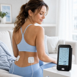 Electrostimulator Muscular TENS & EMS AresPro cu Touchscreen, 24 Moduri și 2 Canale Independente - Img 4