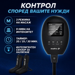 Aparat Masaj Picioare AresPro Premium – Presoterapie Picioare - Img 5