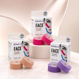 Banda Kinesio pentru fata Kindmax 2,5 cm * 10 m