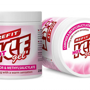 Gel de încălzire Refit Ice Gel Camfor & Salicilat de metil 230 ml - Img 2