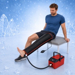Sistem de crioterapie și compresie activă Cryopush + 5 manșete + geantă - Img 5