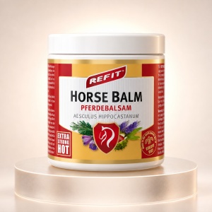 Изключително силен загряващ конски балсам REFIT Horse Balm Extra Strong Hot – 230 мл