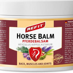 Конски Балсам REFIT Horse Balm 230 ml при много силна болка с незабавен и дълготраен ефект от световноизвестния Karlsbad Spa Natural