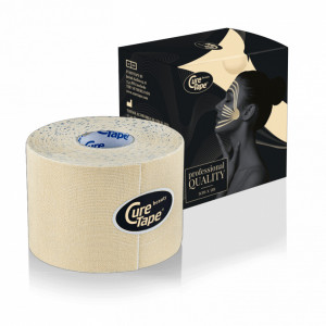Bandă Kinesio pentru Față CureTape Beauty 5m x 5cm – Teip Facial