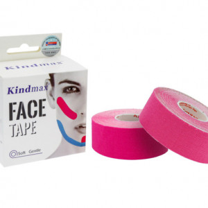 Bandă Kinesio pentru față Kindmax 2,5 cm * 10 m - Img 4