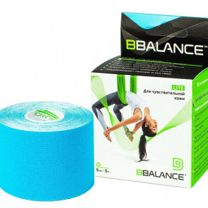 Bandă Kinesiologică pentru Piele Sensibilă BBTape LITE 5cm x 5m – Bandă Hipoalergenică din Bumbac pentru Copii, Față și Corp - Img 2