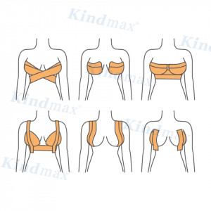Bandă pentru Bust Kindmax 5cm x 5m – Bandă de Lifting Invizibilă pentru Ridicarea, Susținerea și Modelarea Sânilor - Img 5
