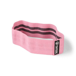 Set de elastice de antrenament pentru femei cu invelis textil / 3 piese - Img 4