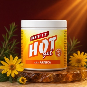 Загряващ гел Арника Refit Hot Gel Arnica – 230 мл - Img 6
