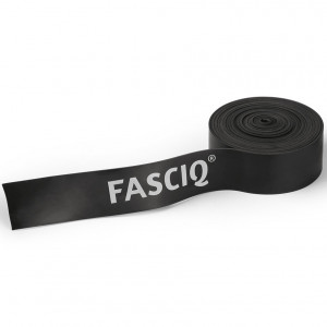 Bandă Flossing Îngustă FASCIQ Floss Band 208 cm x 2.5 cm x 1.5 mm – Elastic Compresie (Strong)