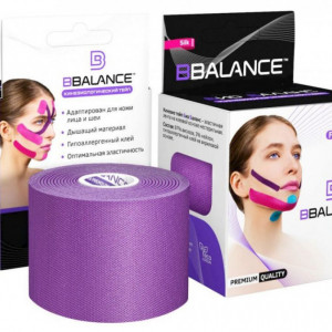 Banda Kinesio de mătase BB FACE TAPE™5 cm × 5 m (Coreea de Sud) - Img 4