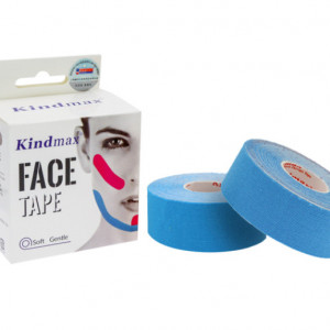 Bandă Kinesio pentru față Kindmax 2,5 cm * 10 m - Img 5