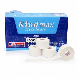 Класически спорт тейп Kindmax ESW38 (Цинк оксид) 3.8 см Х 10 м - Img 6