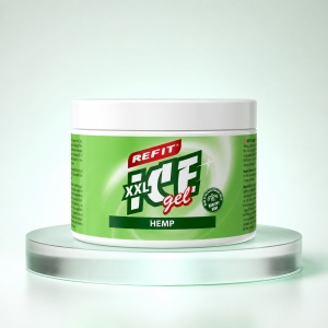 Силно охлаждащ и регенериращ гел за стави и мускули Refit Ice Gel Cannabis – 500 мл