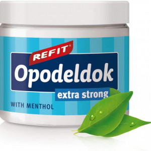 Balsam Refit Opodeldok Extra Strong 200 ml – extrem de puternic pentru spate, muschi si articulatii