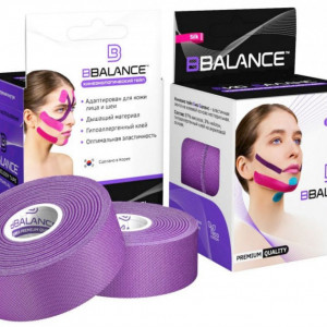 Banda Kinesio de mătase BB FACE TAPE™ 2,5 cm × 10 m (Coreea de Sud) - Img 2