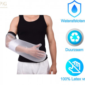 Protecție Impermeabilă Gips pentru Braț Integral (Adulți) – Husă Etanșă Reutilizabilă pentru Baie și Duș