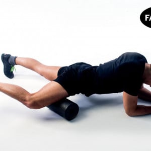Rolă de spumă FASCIQ Foam Roller L (30cm*15cm) - Img 3