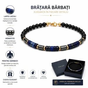 Brățară Bărbați Lapis Lazuli 