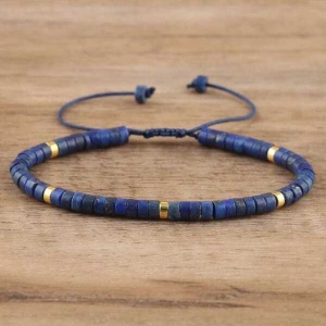 Brățară subțire cu lapis lazuli