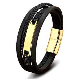 Bratara gravabila Milano Gold