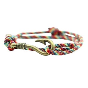 Bratara nautica cu snur colorat 