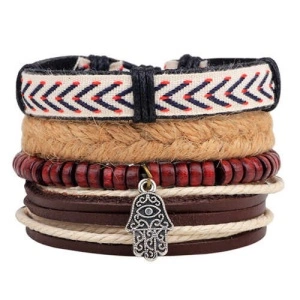 Set bratari rasta multicolore