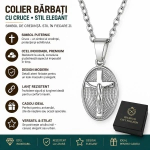 Colier Bărbați cu Cruce N40