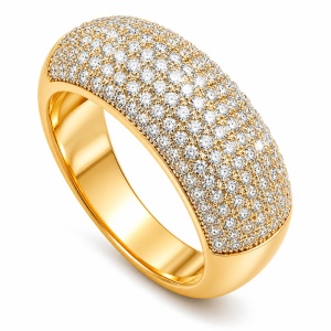 Inel dama placat cu aur 18K