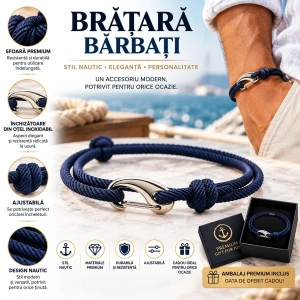 Bratara nautica reglabila