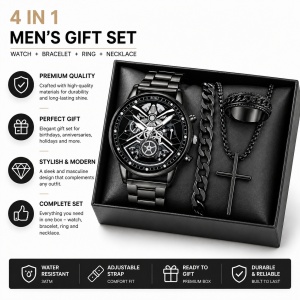 Set cadou bărbați cu ceas elegant