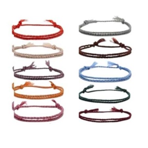 Set brățări împletite handmade S04
