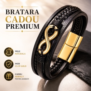 Bratara infinit barbateasca