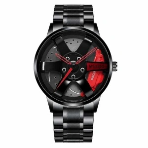 Ceas Bărbați Sport Elegant Negru