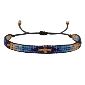 Brățară boho multicoloră cu mărgele 