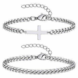 Set Cadou Brățări Bărbați din Inox N11A