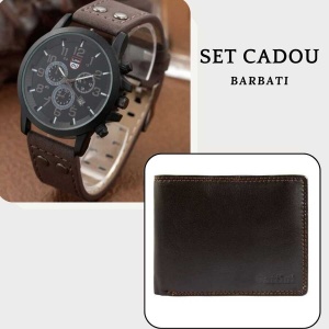 Set cadou cu ceas și portofel